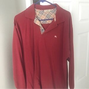 Mens  Burberry polo